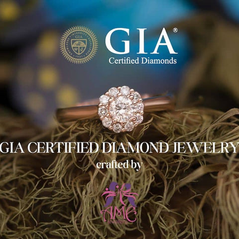 GIA Certified Diamond Jewelry crafted by AME Jewellery