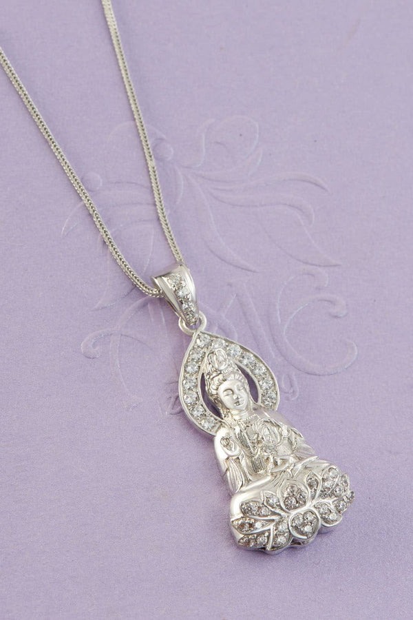 Mặt dây Phật Bà Quan Âm | Guanyin Buddha Pendant | AME Jewellery