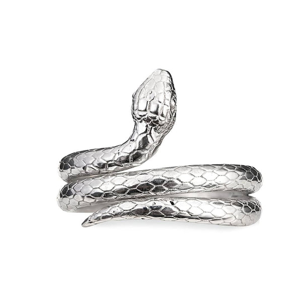 Nhẫn nữ Rắn bạc | Snake Silver Ring | AME Jewellery