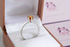 Nhẫn nữ Đá quý thiên nhiên Citrine Ring | AME Jewellery