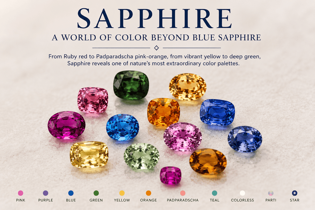 Blue & Fancy Sapphire