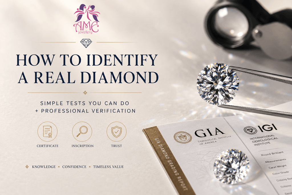 Comment identifier un véritable diamant