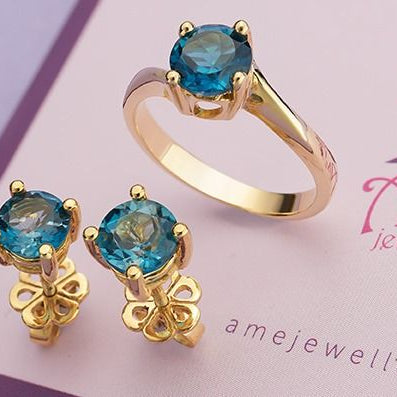 Bộ Trang sức Đá quý tự nhiên - Natural Gemstone Jewelry Set - AME Jewellery