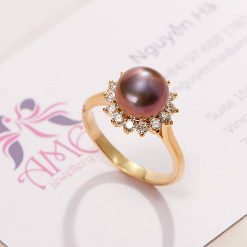 Nhẫn Ngọc trai - Pearl Ring by AME Jewellery