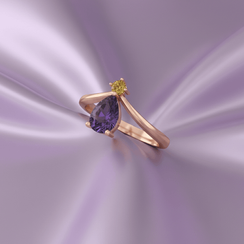 Trang sức Đá quý thiên nhiên Amethyst Jewelry by AME Jewellery