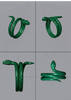 3D design of snake ring by AME Jewellery