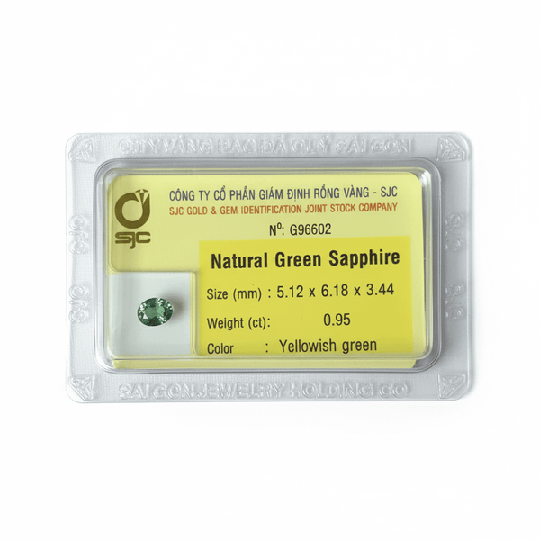 Natural Green Sapphire - AME Jewellery