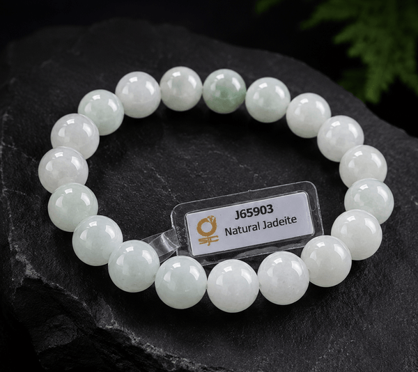 Bracelet en perles de jade jadéite verte birmane d’AME Jewellery est plus qu'un simple bijou époustouflant