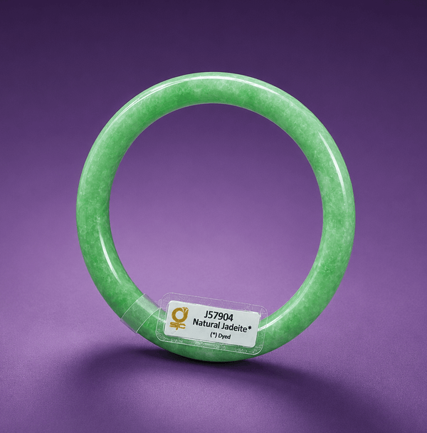 Bracelet jonc en Jade jadeite Birman de 53,2 mm d’AME Jewellery est plus qu'un simple bijou époustouflant