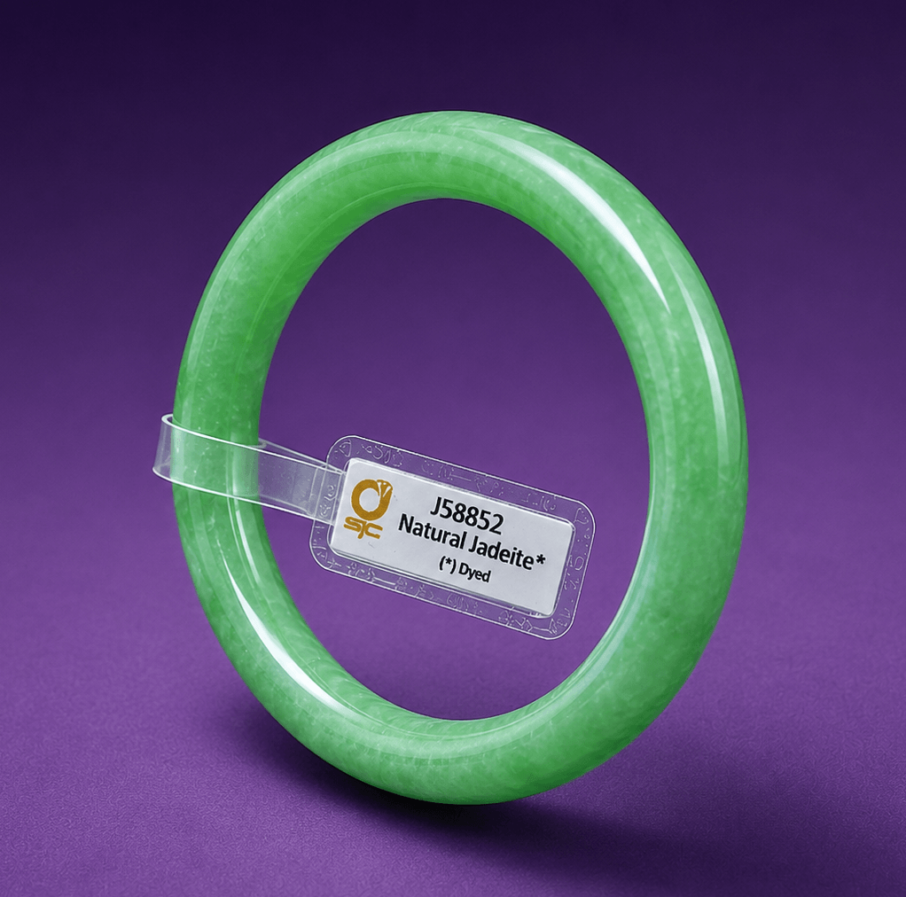 Bracelet jonc en Jade jadeite Birman de 53,3 mm d’AME Jewellery est plus qu'un simple bijou époustouflant 