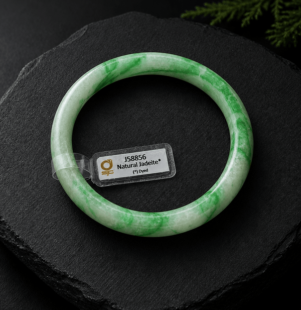 Bracelet jonc en Jade jadeite Birman de 58.8 mm d’AME Jewellery est plus qu'un simple bijou époustouflant 