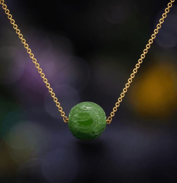 Découvrez l’élégance intemporelle avec le collier en or jaune 14K raffiné d’AME Jewellery,