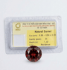 natural 7mm red garnet - AME Jewellery
