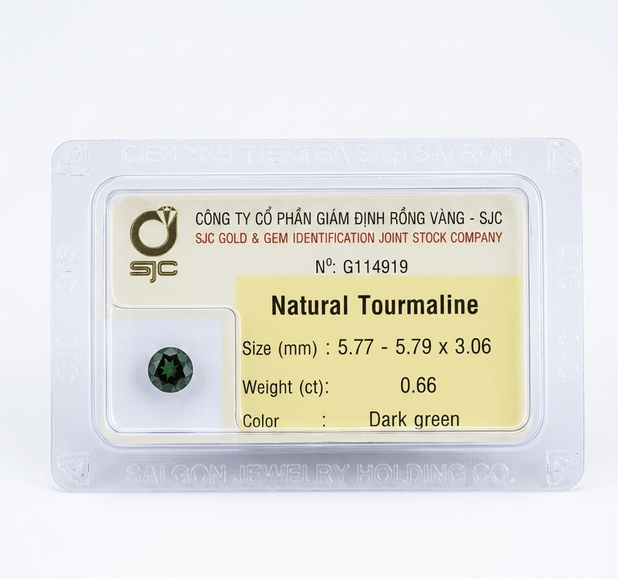 Natural Green Tourmaline - AME Jewellery