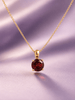 Dây chuyền đá quý tự nhiên red garnet - AME Jewellery