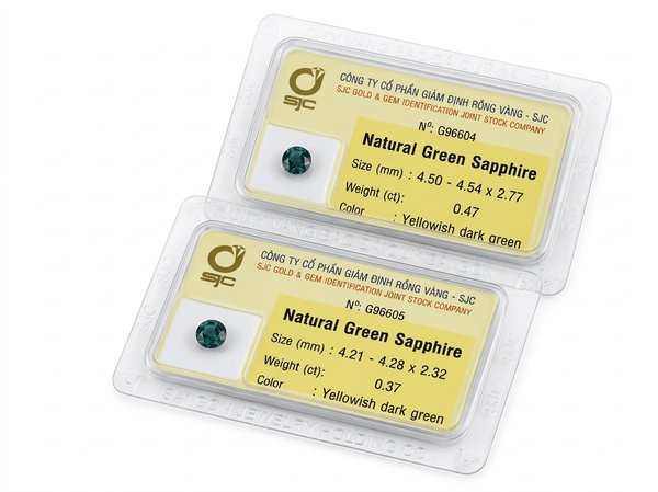 Natural Green Sapphire - AME Jewellery