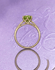 Nhẫn đá quý tự nhiên Peridot 6mm - AME Jewellery