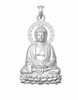 Mặt dây chuyền Bạc Phật Adida Amitabha Buddha pendant necklace in sterling silver by AME Jewellery