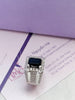 Nhẫn Nam Đá quý tự nhiên Blue Sapphire Men's Ring in Sterling Silver by AME Jewellery