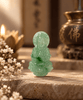 Bouddha Guanyin en jadéite birmane - AME Jewellery