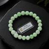 Burmese Green Jadeite Jade Beads Bracelet - AME Jewellery
