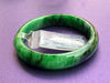 Vòng Cẩm Thạch sơn thuỷ thiên nhiên Miến Điện bản hẹ | Myanmar Natural Jadeite Jade Bangle | AME Jewellery