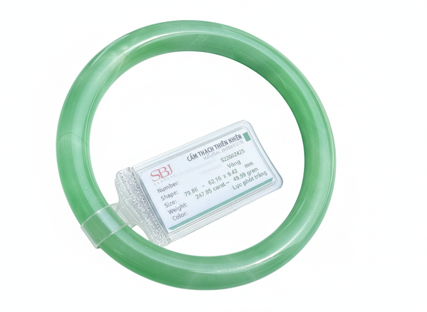 Vòng Cẩm Thạch thiên nhiên Miến Điện | Burmese Jadeite Jade Bangle | AME Jewellery