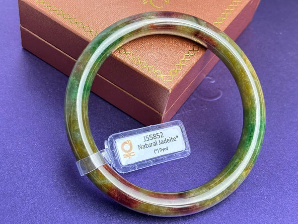 Vòng Cẩm Thạch thiên nhiên Miến Điện | Burmese Jadeite Jade Bangle | AME Jewellery