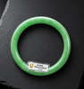 Natuaral burmese jade bangle from AME Jewellry
