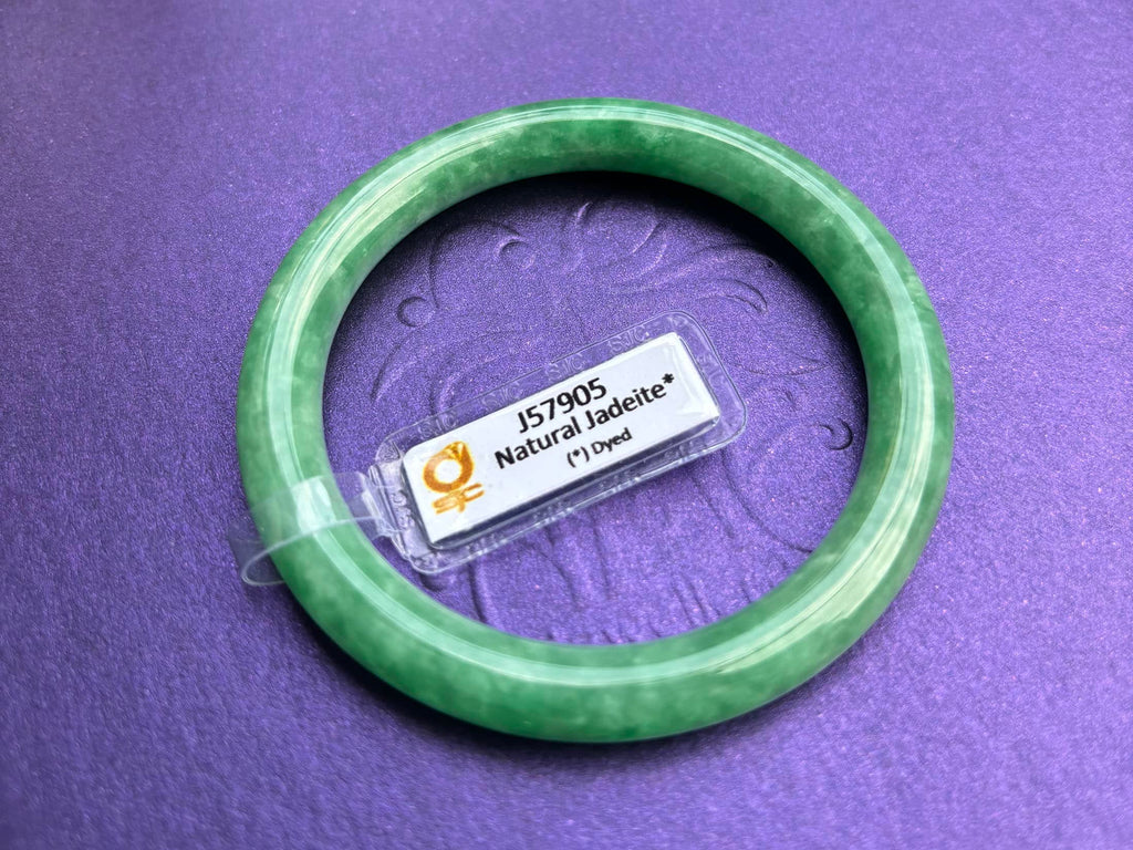 Vòng Cẩm Thạch thiên nhiên Miến Điện | Burmese Jadeite Jade Bangle from AME Jewellery