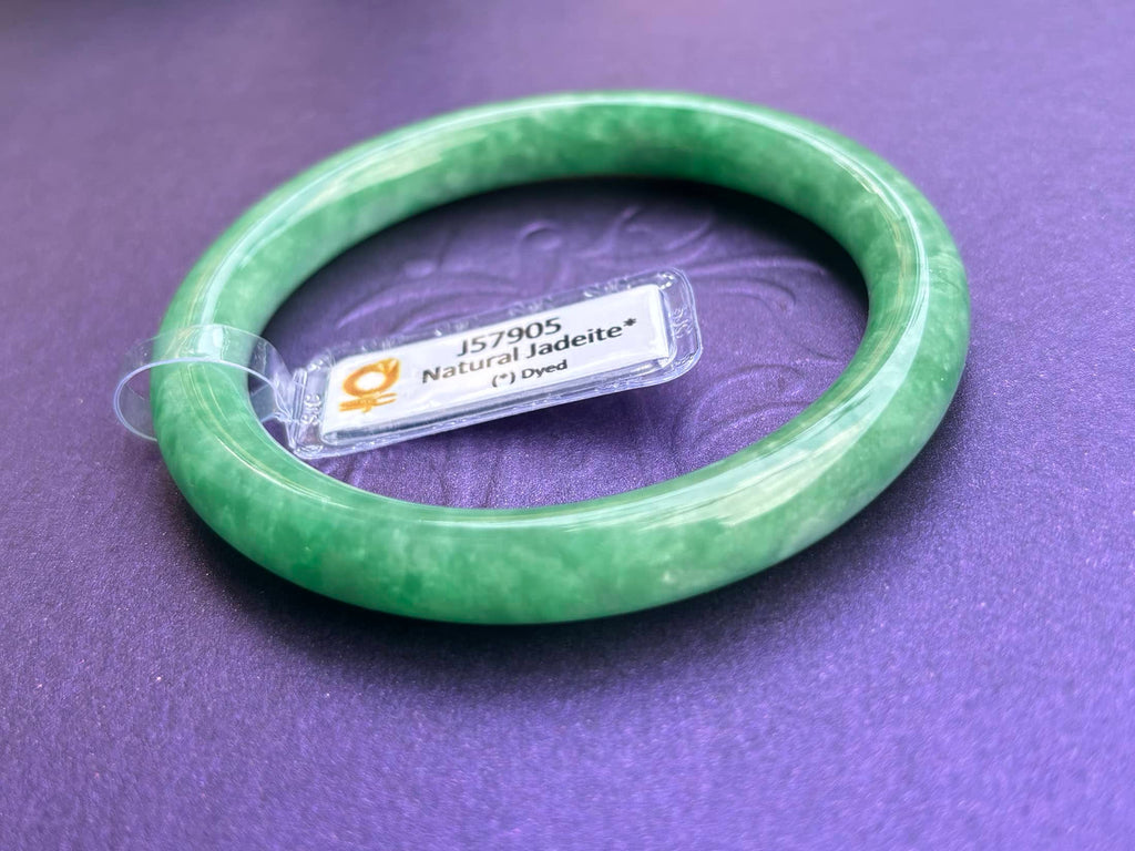 Vòng Cẩm Thạch thiên nhiên Miến Điện | Burmese Jadeite Jade Bangle from AME Jewellery