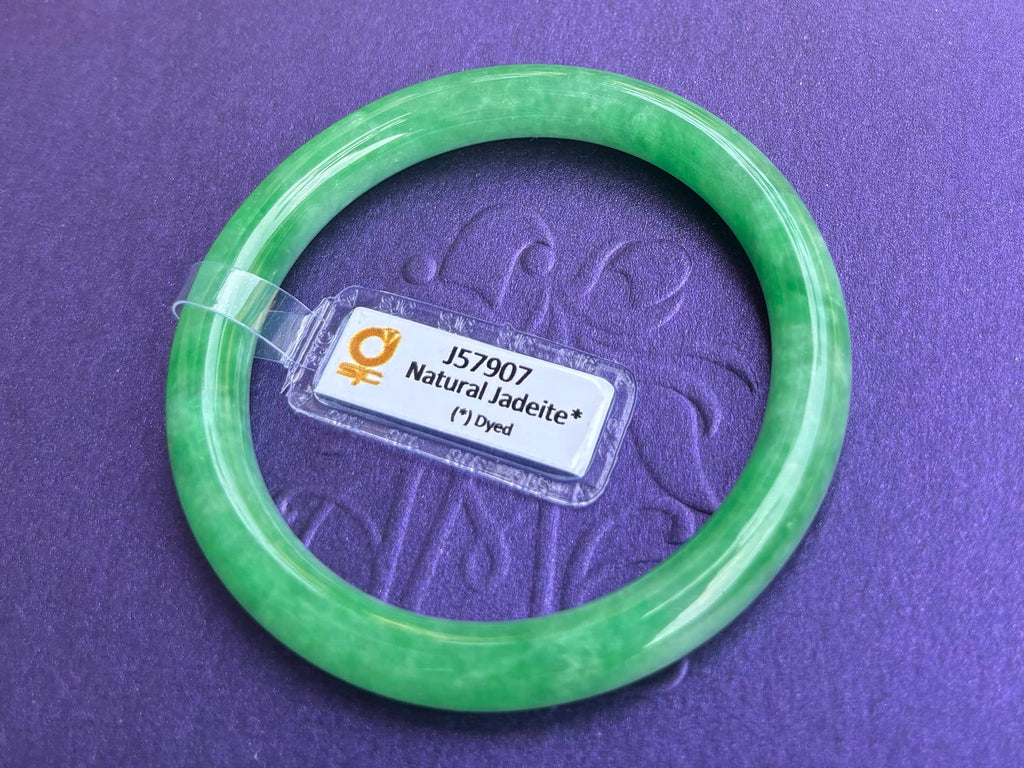 Vòng Cẩm Thạch thiên nhiên Miến Điện | Burmese Jadeite Jade Bangle | AME Jewellery