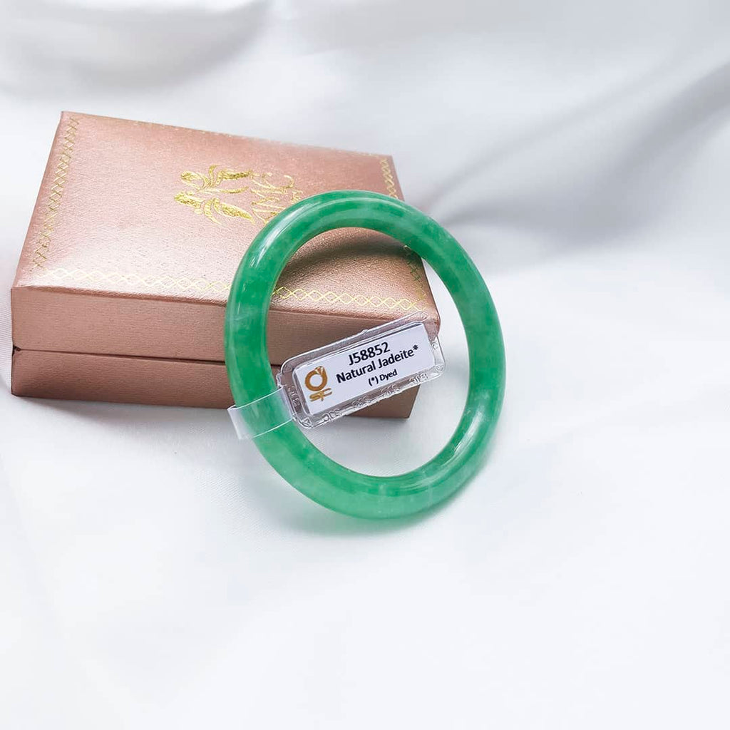 Vòng Cẩm Thạch thiên nhiên Miến Điện | Burmese Jadeite Jade Bangle | AME Jewellery