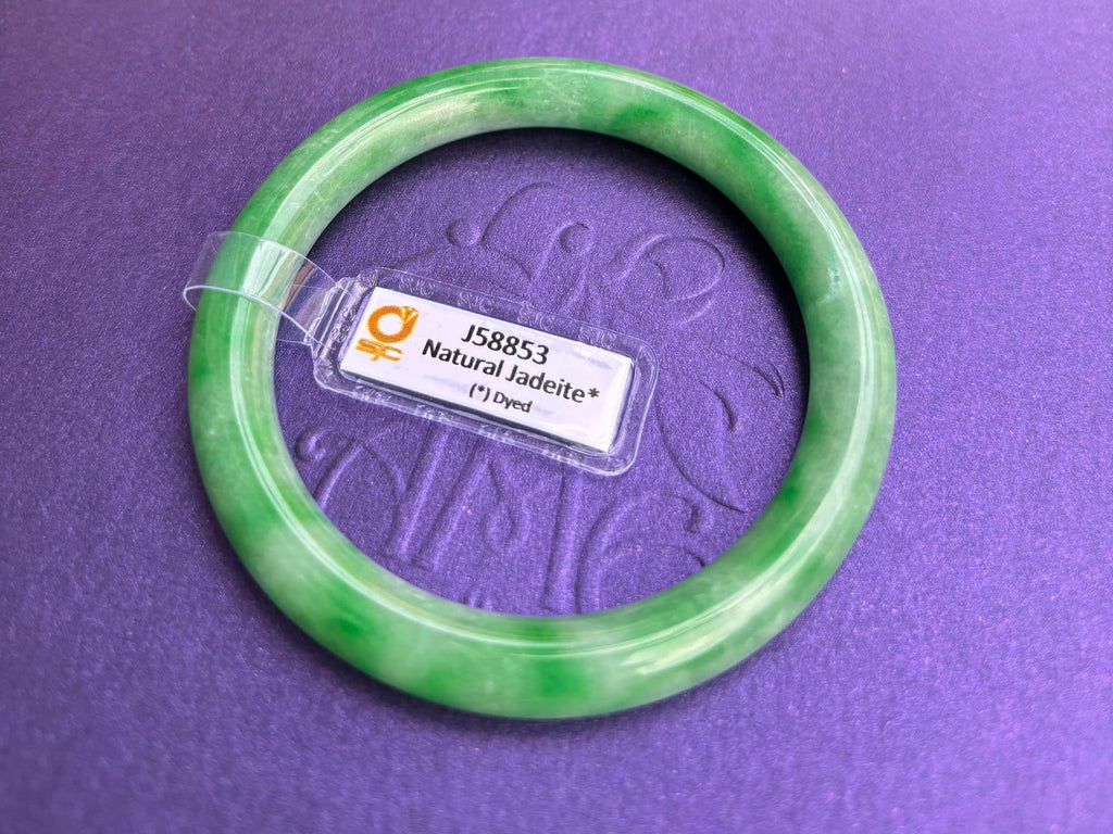 Vòng Cẩm Thạch thiên nhiên Miến Điện | Burmese Jadeite Jade Bangle from AME Jewellery