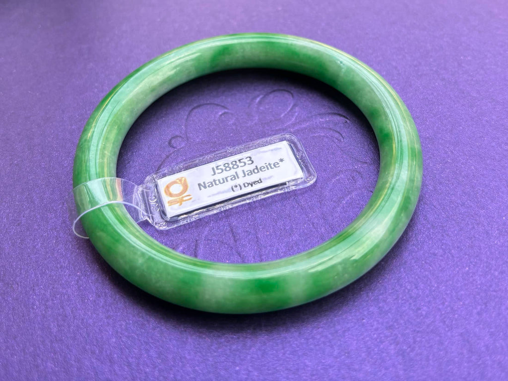 Vòng Cẩm Thạch thiên nhiên Miến Điện | Burmese Jadeite Jade Bangle from AME Jewellery