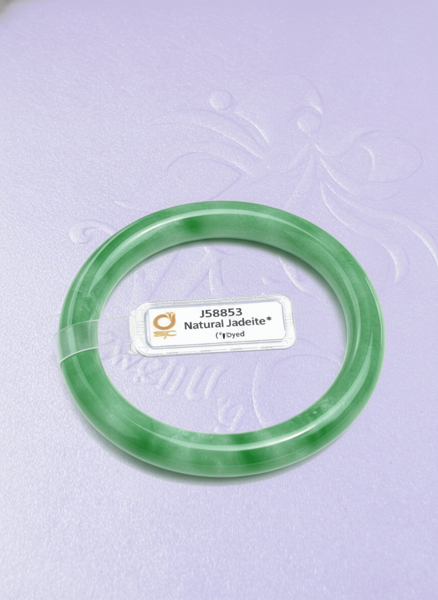 Vòng Cẩm Thạch thiên nhiên Miến Điện | Burmese Jadeite Jade Bangle from AME Jewellery