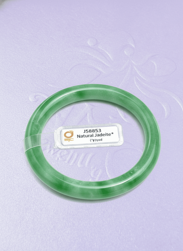 Vòng Cẩm Thạch thiên nhiên Miến Điện | Burmese Jadeite Jade Bangle from AME Jewellery
