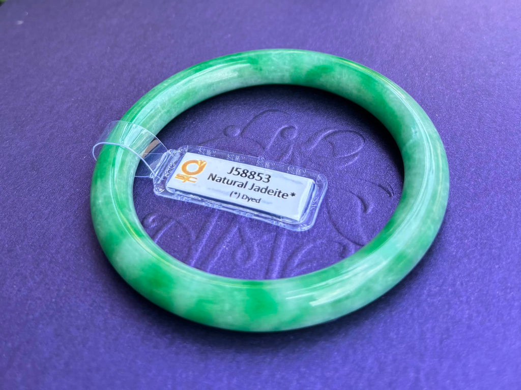 Vòng Cẩm Thạch thiên nhiên Miến Điện | Burmese Jadeite Jade Bangle from AME Jewellery