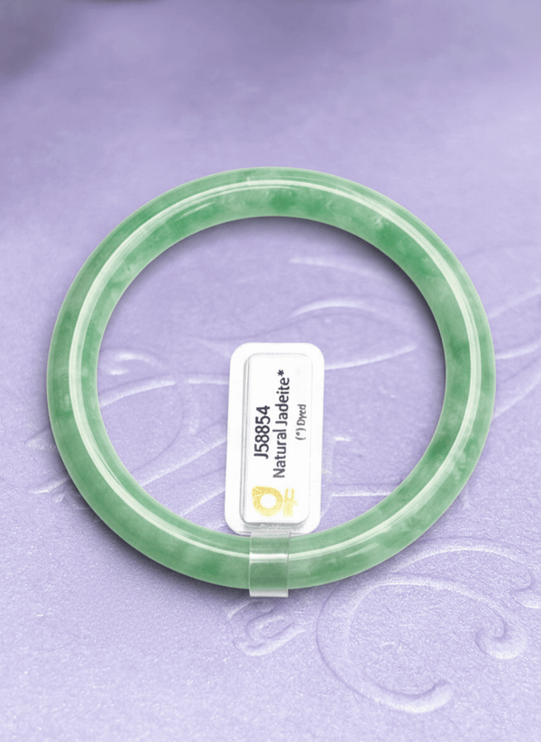 Vòng Cẩm Thạch thiên nhiên Miến Điện | Burmese Jadeite Jade Bangle | AME Jewellery