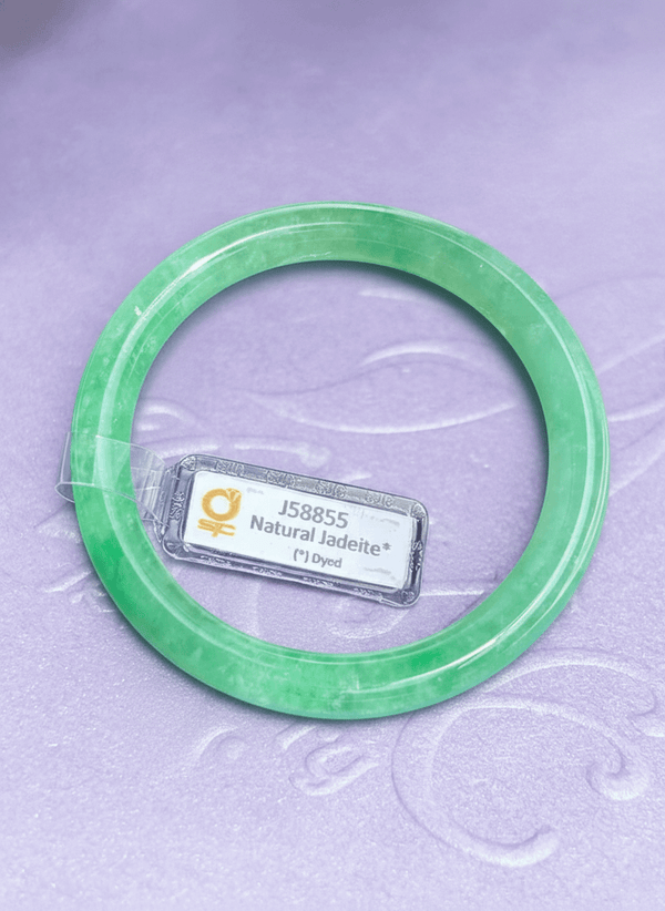 Vòng Cẩm Thạch thiên nhiên Miến Điện | Burmese Jadeite Jade Bangle from AME Jewellery