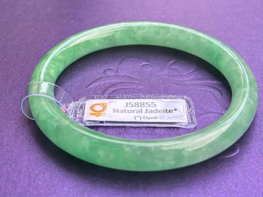 Vòng Cẩm Thạch thiên nhiên Miến Điện | Burmese Jadeite Jade Bangle from AME Jewellery