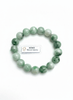 Vòng chuỗi Đá quý thiên nhiên Cẩm thạch - Burmese Green Jadeite Jade Beads Bracelet from AME Jewellery