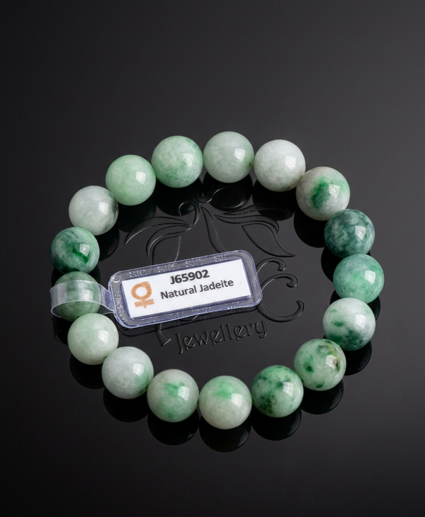 Burmese Green Jadeite Jade Beads Bracelet from AME Jewellery is more than just a stunning piece of jewelry; it carries a rich cultural heritage and the ethereal beauty of jade.