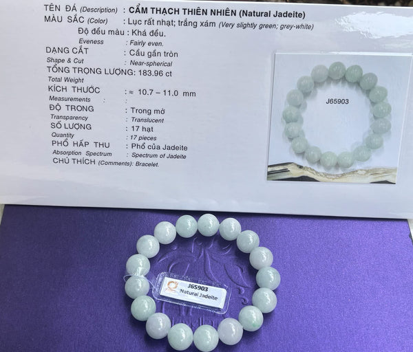 Burmese Jadeite Jade Beads Bracelet from AME Jewellery is more than just a stunning piece of jewelry; it carries a rich cultural heritage and the ethereal beauty of jade.