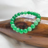 Chuỗi tay Đá quý thiên nhiên Thạch Anh Xanh lục Green Quartz Beads Bracelet