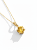 Mặt dây chuyền Vàng Đá quý tự nhiên Citrine Pendant Necklace in 14K Yellow Gold by AME Jewellery
