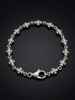 Lắc tay Thánh giá Bạc Cross-Link Chain Bracelet in Sterling Silver by AME Jewellery