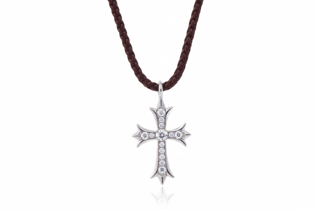 Mặt dây chuyền Thánh Giá Nam | Silver Cross Men's Pendant by AME Jewellery