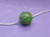 Dây chuyền Bạc cao cấp Ngọc Bích Nephrite - AME Jewellery