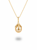 Mặt dây Vàng 14K Ngọc trai Biển Golden South Sea Pearl Pendant Necklace  by AME Jewellery